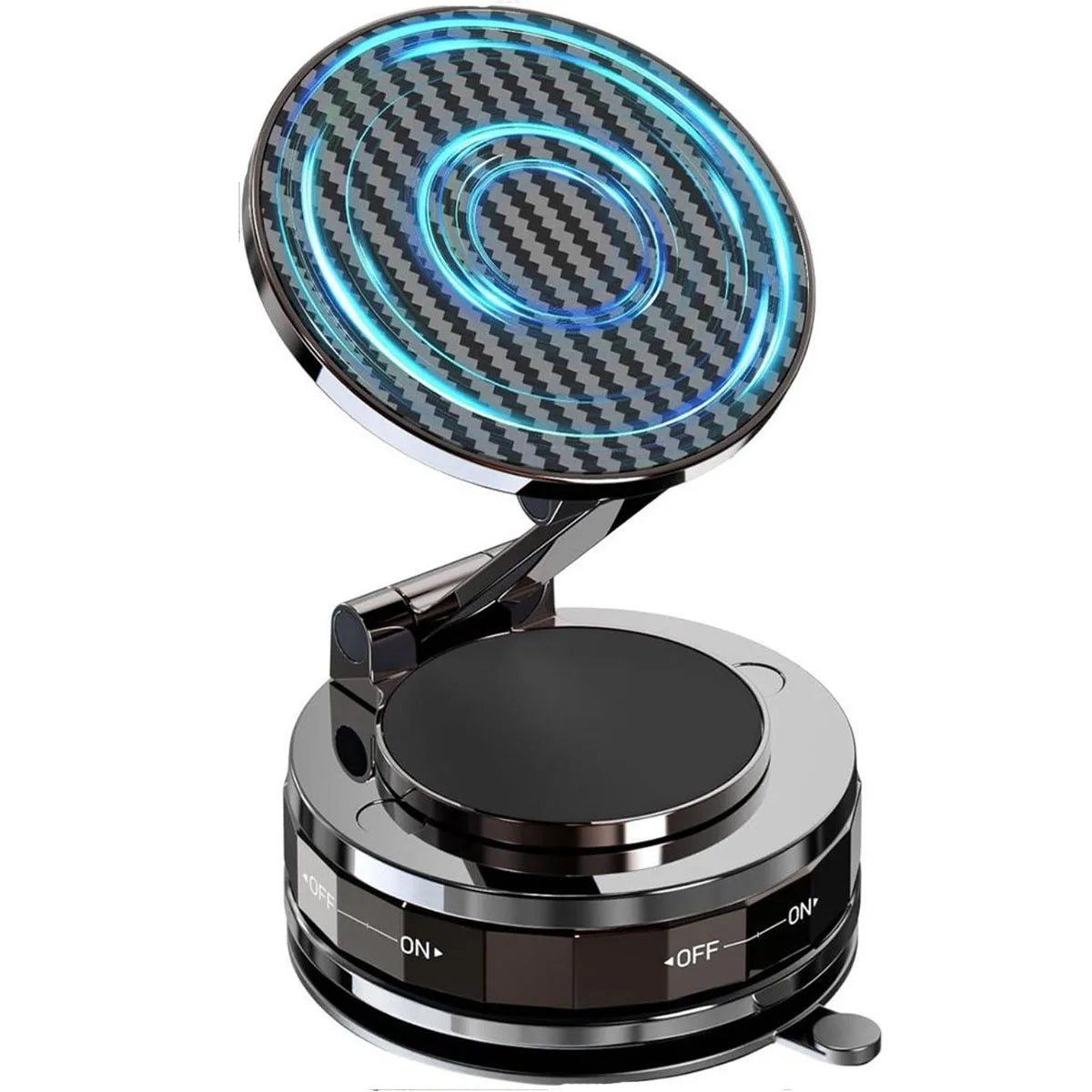 Suport Magnetic Auto 360° pentru Telefon – Compact, Pliabil & Super Puternic